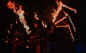 Tűzlélek Társulat extrém tűzshow.